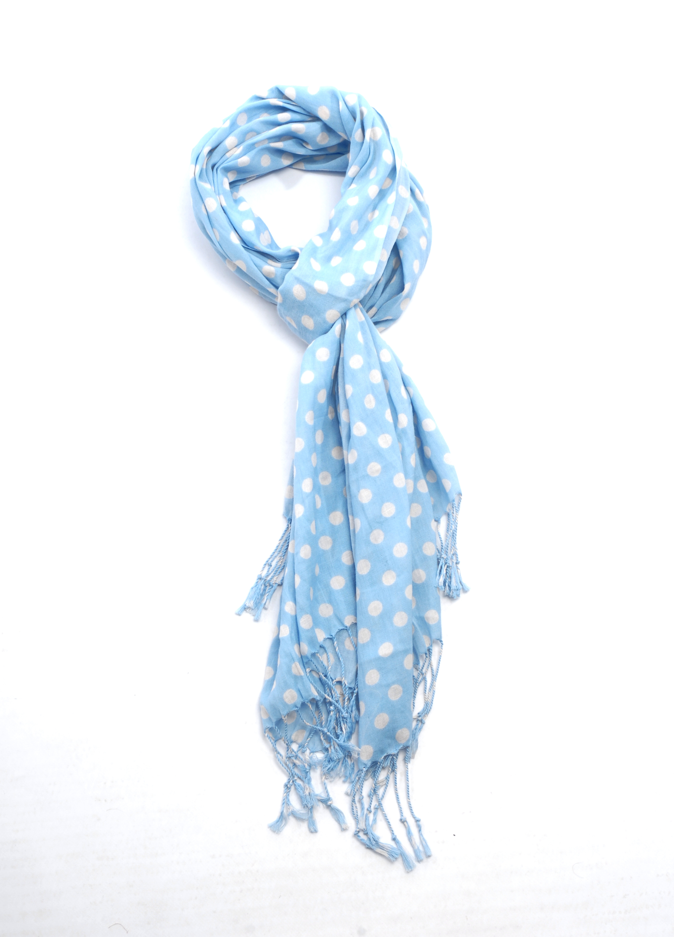 'The Old Bag Co' - Milk Choc Ice Spotty Scarf